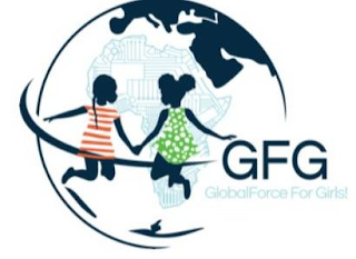 GFG GLOBALFORCE FOR GIRLS! logo