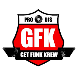 GFK GET FUNK KREW PRO DJS logo