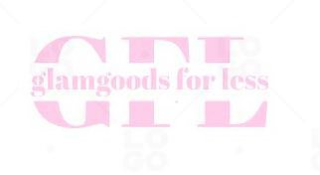 GFL GLAMGOODS FOR LESS logo