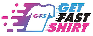 GFS GET FAST SHIRT logo