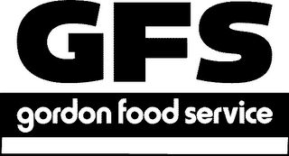 GFS GORDON FOOD SERVICE logo