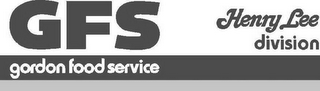 GFS GORDON FOOD SERVICE HENRY LEE DIVISION logo