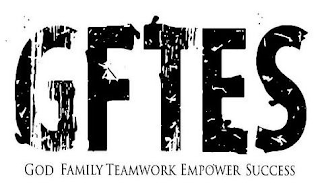 GFTES GOD FAMILY TEAMWORK EMPOWER SUCCESS logo
