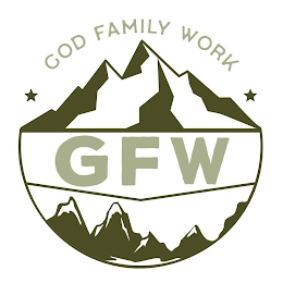 GFW GOD FAMILY WORK logo