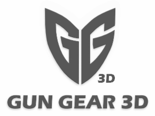 GG 3D GUN GEAR 3D logo