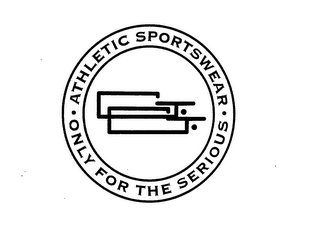 GG ATHLETIC SPORTSWEAR ONLY FOR THE SERIOUS logo