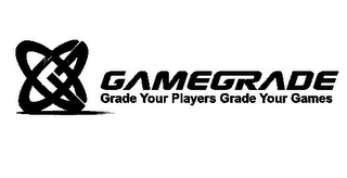 GG GAMEGRADE GRADE YOUR PLAYERS GRADE YOUR GAMES logo