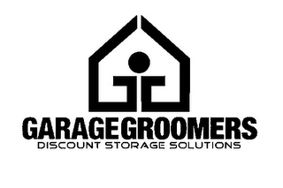 GG GARAGE GROOMERS DISCOUNT STORAGE SOLUTIONS logo