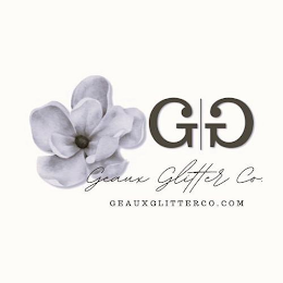 GG GEAUX GLITTER CO GEAUXGLITTERCO.COM logo