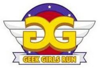 GG GEEK GIRLS RUN logo