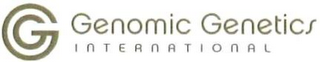 GG GENOMIC GENETICS INTERNATIONAL logo