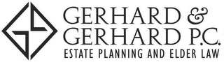 GG GERHARD & GERHARD P.C. ESTATE PLANNING AND ELDER LAW logo