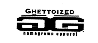 GG GHETTOIZED HOMEGROWN APPAREL logo