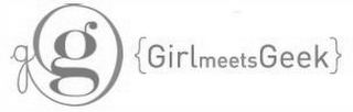 GG {GIRL MEETS GEEK} logo