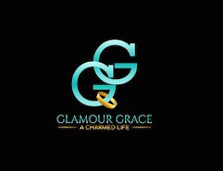 GG GLAMOUR GRACE A CHARMED LIFE logo