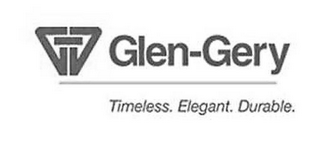 GG GLEN-GERY TIMELESS. ELEGANT. DURABLE. logo