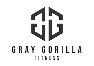 GG GRAY GORILLA FITNESS logo
