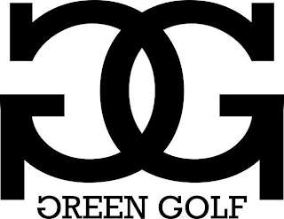 GG GREEN GOLF logo