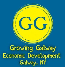 GG GROWING GALWAY ECONOMIC DEVELOPMENT GALWAY, NY logo