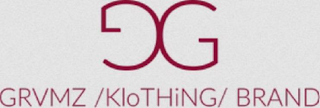 GG GRVMZ /KLOTHING/ BRAND logo