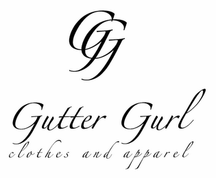 GG GUTTER GURL CLOTHES AND APPAREL logo