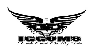 GG IGGOMS I GOT GOD ON MY SIDE logo