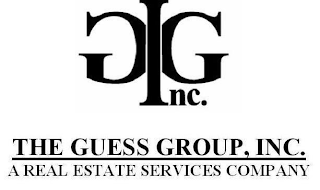 GG INC. THE GUESS GROUP, INC. A REAL ESTATE SERVICES COMPANY logo