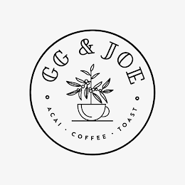 GG & JOE ACAI · COFFEE · TOAST logo