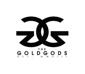 GG THE GOLD GODS EST. MMXIII logo