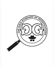 GG THE GOLD STANDARD OF INVESTIGATIONS logo