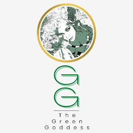 GG THE GREEN GODDESS logo