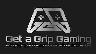 GGG GET A GRIP GAMING SUPERIOR CONTROLLERS FOR SUPERIOR GAMERS logo
