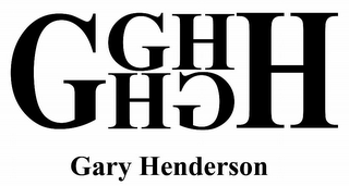 GGGHHH GARY HENDERSON logo