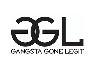 GGL GANG$TA GONE LEGIT logo