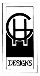GH DESIGNS logo