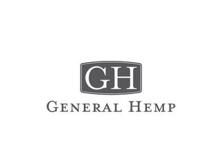 GH GENERAL HEMP logo