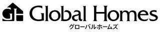 GH GLOBAL HOMES logo