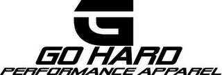 GH GO HARD PERFORMANCE APPAREL logo