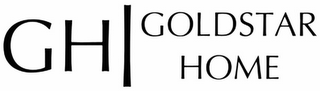 GH GOLDSTAR HOME logo