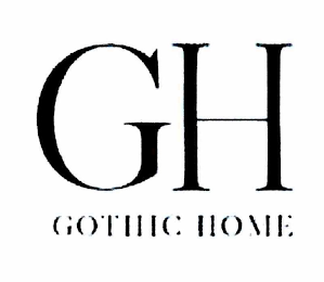 GH GOTHIC HOME logo