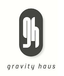 GH GRAVITY HAUS logo
