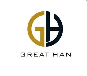 GH GREAT HAN logo