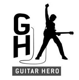 GH GUITAR HERO logo