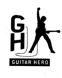 GH GUITAR HERO logo