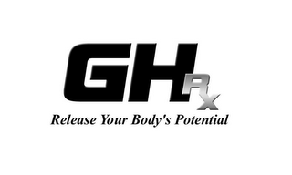 GH RX RELEASE YOUR BODY'S POTENTIAL logo