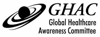 GHAC GLOBAL HEALTHCARE AWARENESS COMMITTEE logo
