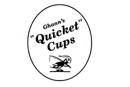 GHANN'S "QUICKET" CUPS logo
