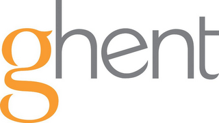 GHENT logo