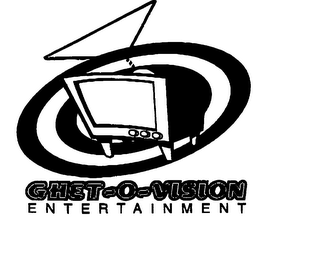 GHET-O-VISION ENTERTAINMENT logo