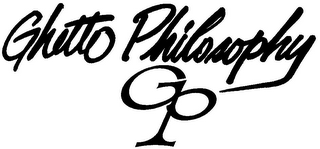GHETTO PHILOSOPHY GP logo